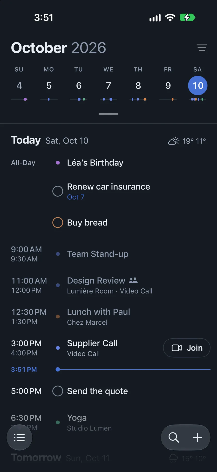 The agenda on Slate.